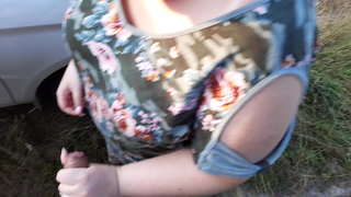 ���හජන මගුලක්ද රුසියානු BBW ඇය යෝජනාවකුත් කුකුළා ලබා අවිවාදයෙන්ම එළිමහන්