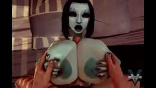 Titty fuck Soria and Cum in Her Mouth