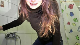 Džíny vypadají bikiny, panty wetting