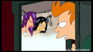 Futurama Hentai - Shower tatluhan
