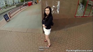 Porra Lentes - Ela quería sentir o meu pene dentro