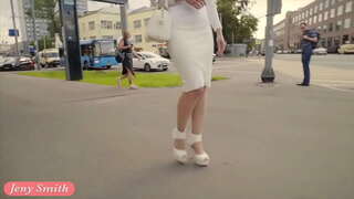 Jeny смит на најдобар секси девојка на улица