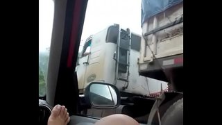 On the road showing grelao