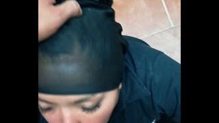 Ingoiare il mio sperma e continua a succhiare