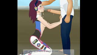 D. Va : Hisap Adegan