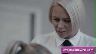 Watch naughty boobs girls enjoying deep ass and pussy fingering for long lasting authority in the office